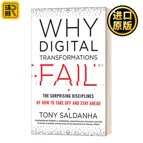 Why Digital Transformations Fail 数字转型为何失败:如何起飞和保持领先 精装