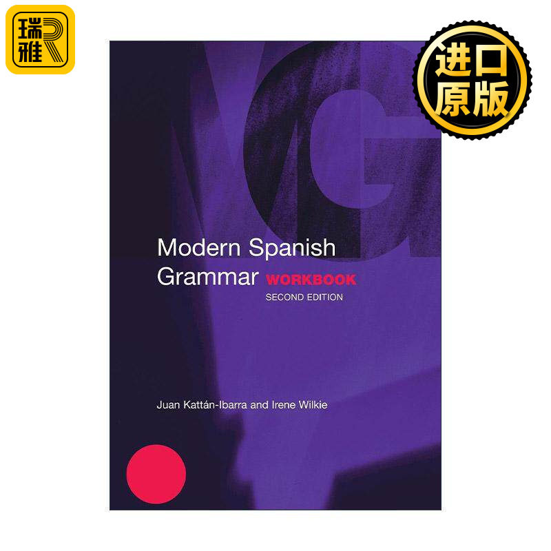 原版 Modern Spanish Grammar Workbook 现代西班牙语语法练习册 第2版 进口原版书籍