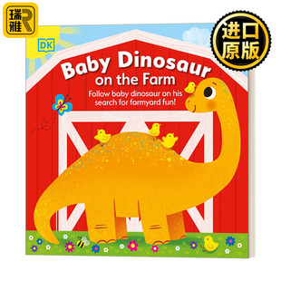 the Farm 恐龙宝宝在农场 儿童绘本 Baby 英文原版 Dinosaur