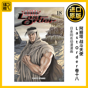 Alita Last Order 英文原版 Yukito Angel Kishiro Battle