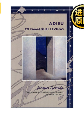 正版 Adieu to Emmanuel Levinas 英文原版 进口英语书籍