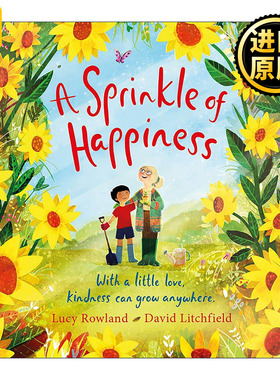 英文原版 A Sprinkle of Happiness 一点点幸福 精装儿童亲情绘本 英文版 进口英语原版书籍