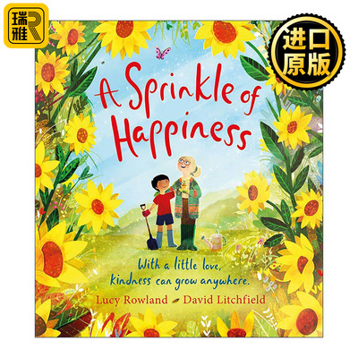 英文原版 A Sprinkle of Happiness 一点点幸福 精装儿童亲情绘本 英文版 进口英语原版书籍