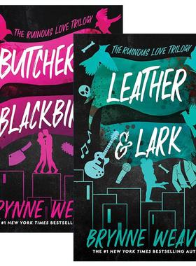 英文原版小说 The Ruinous Love Trilogy 毁灭性爱情三部曲系列2册 Brynne Weaver 英文版 进口英语原版书籍