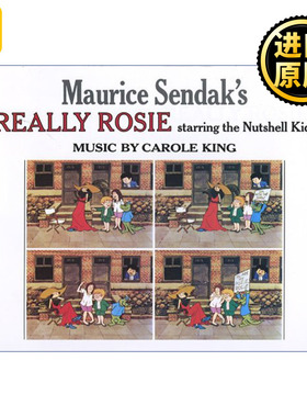 英文原版 Maurice Sendak's Really Rosie Really Rosie Starring the Nutshell Kids 真实的罗西 英文版 进口书籍