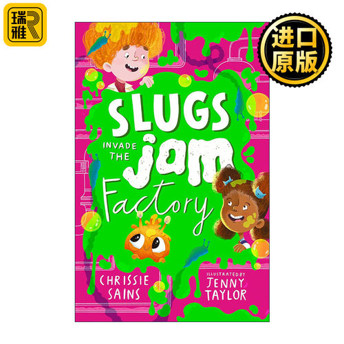 英文原版 Slugs Invade the Jam Factory 鼻涕虫入侵果酱工厂 儿童幽默搞笑章节桥梁书 英文版 进口英语原版书籍
