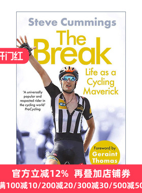 英文原版 The Break 突破自我 环法自行车赛车手Steve Cummings自传 纪录片逆风飞驰 英文版 进口英语原版书籍