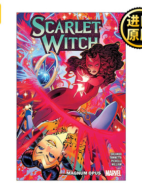 英文原版 Scarlet Witch by Steve Orlando Vol. 2 Magnum Opus 绯红女巫 卷二 杰作 漫威漫画 X战警 英文版 进口英语原版书籍