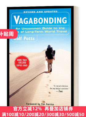 浪游 长时间旅行的正确姿势 英文原版 Vagabonding An Uncommon Guide to the Art of Long-Term World Travel 进口英语书籍