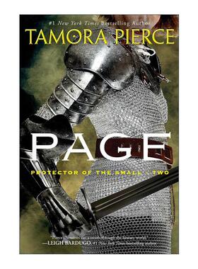 英文原版 Page Protector of the Small Quartet 02 守护者小四重奏系列2 页面 青少年奇幻冒险小说 英文版 进口英语原版书籍