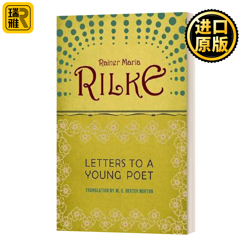 Letters to a Young Poet 给青年诗人的信 给青年人真正的精神指导 英文原版文集书籍
