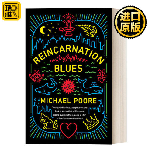英文版 Reincarnation Blues 转世蓝调 当代奇幻浪漫小说 Michael Poore 英文原版