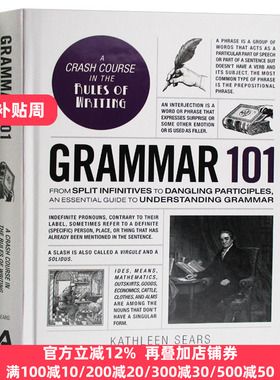 英语语法 英文原版 101系列  Grammar 101 字典词典 英文版 Kathleen Sears 原版书籍 进口工具书