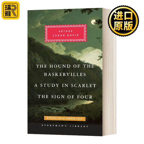 巴斯克维尔的猎犬 人人图书馆精装收藏版 英文原版小说 The Hound of the Baskervilles 英文版 进口英语原版书籍