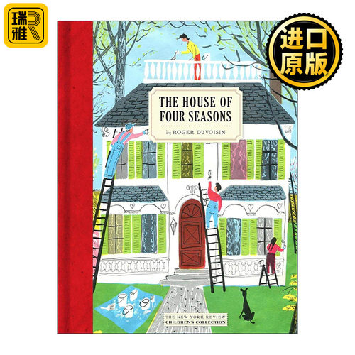 英文原版 The House of Four Seasons 四季之屋 儿童精装色彩启蒙认知绘本 凯迪克奖得主 白雪晶晶作者罗杰·迪瓦森 英文版