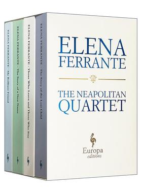 那不勒斯四部曲 HBO我的天才女友 英文原版小说 The Neapolitan Novels My Brilliant Friend 埃莱娜费兰特 进口英语书籍