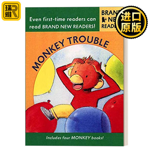 Monkey Trouble: Brand New Readers 猴子的麻烦 儿童绘本 Brand New Readers分级阅读