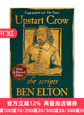 英文原版 Upstart Crow 新贵 BBC高分喜剧剧本 Ben Elton 英文版 进口英语原版书籍