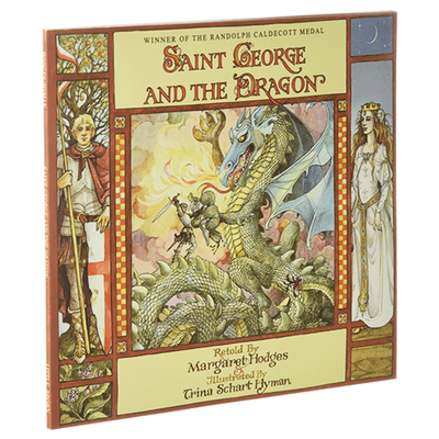 圣乔治和龙 英文原版 Saint George and the Dragon 1985凯迪克金奖 古典文学绘本 Margaret Hodges 全英文版进口原版英语书籍