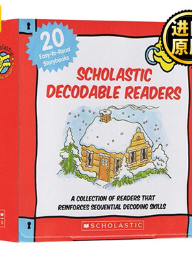 Scholastic Decodable Readers Box Set Level DColor 英文原版