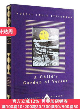英文原版 A Child's Garden Of Verses 一个孩子的诗园 史蒂文森 Everyman精装版 英文版 Robert Louis Stevenson进口英语原版书籍