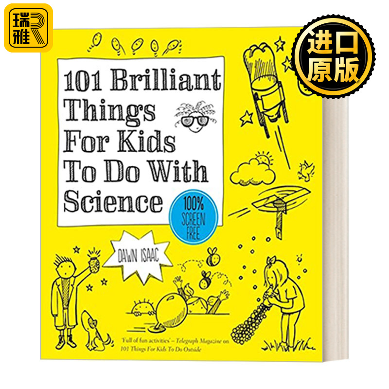 英文原版 101 Brilliant Things For Kids to do With Science 101