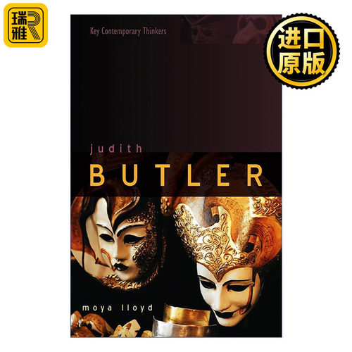 英文原版 Judith Butler 朱迪斯·巴特勒 当代重要思想家系列 英文版 进口英语原版书籍