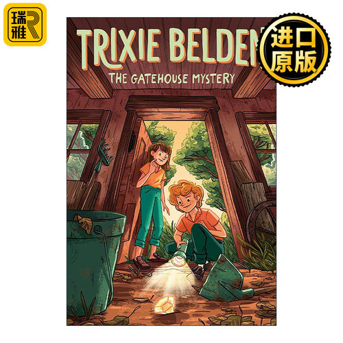 英文原版 The Gatehouse Mystery Trixie Belden Girl Detective 03 少女侦探崔西·贝尔登系列3 门房之谜 儿童推理小说  英文版