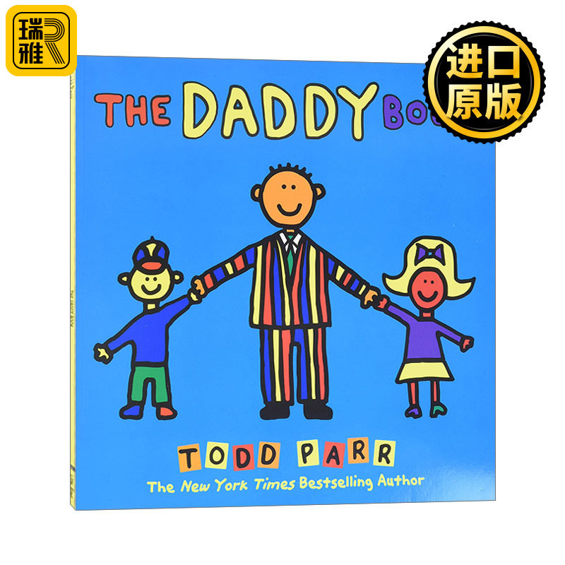 爸爸之书 平装 英文版 todd parr 没关系the okay book作者进口英语