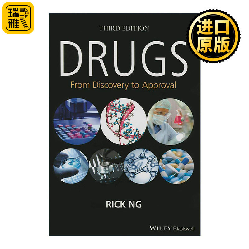 英文原版 Drugs 药品 从发现到应用 第3版 精装 英文版 进口英语原版书籍