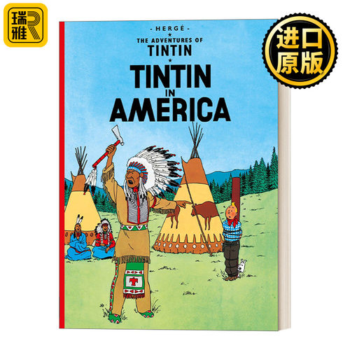 The Adventures Of Tintin — Tintin In America 丁丁历险记之丁丁在美洲 英版