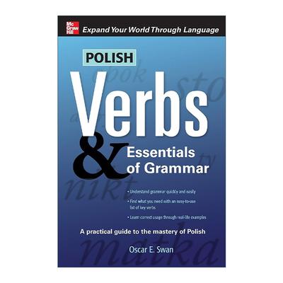 原版 Polish Verbs And Essentials Of Grammar 波兰语动词和语法精要 进口原版书籍