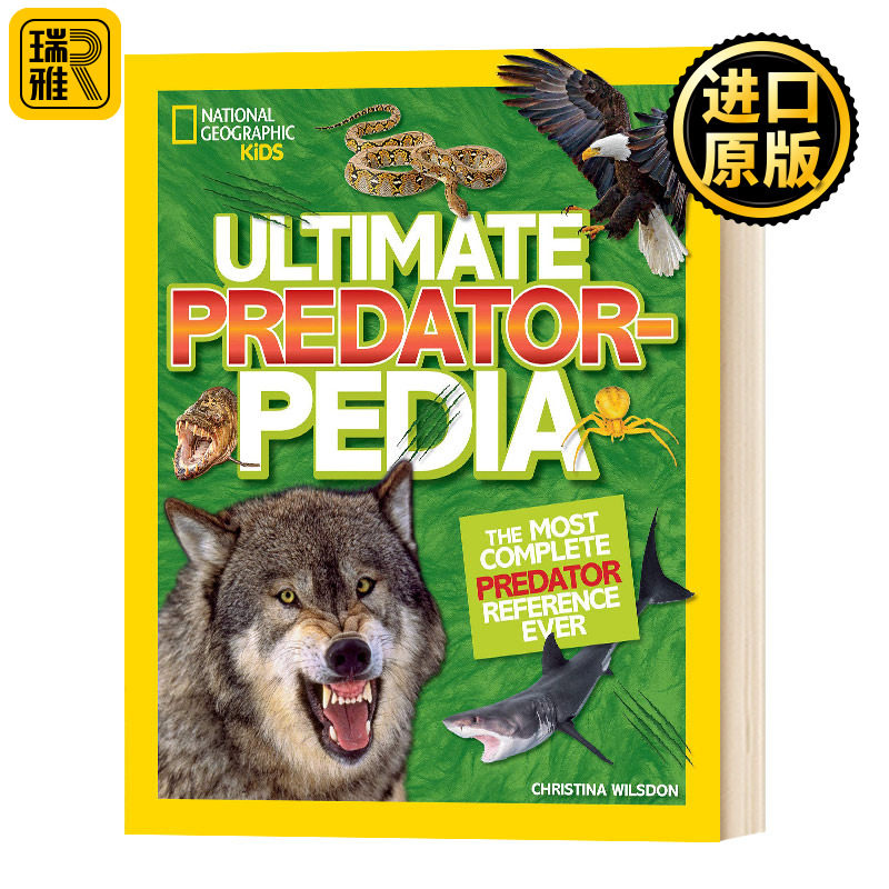 Ultimate Predatorpedia 掠食动物百科大全 英文原版