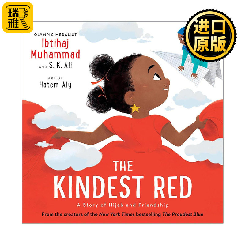 英文原版 The Kindest Red 温暖的红色 头巾与友谊的故事 精装图画书 英文版 进口英语原版书籍