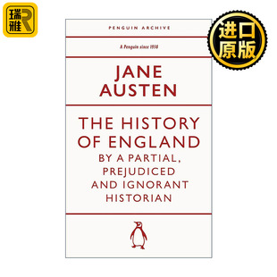 英文原版 The History of England by a Partial Prejudiced and Ignorant Historian 由一位偏见不公 愚昧无知的历史学者所著的英