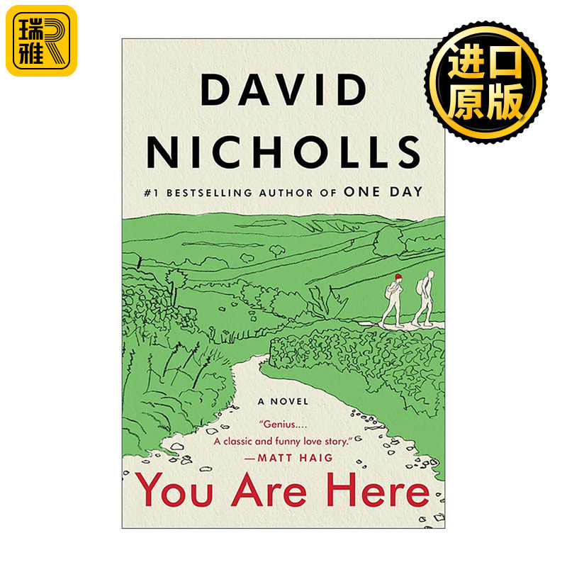 英文原版 You Are Here 你在这里 一天作者大卫尼克尔森 英文版 进口英语原版书籍