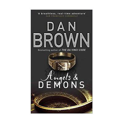 英文原版 Angels and Demons 天使与魔鬼 惊悚悬疑推理小说 丹·布朗 Dan Brown 英文版 进口英语原版书籍