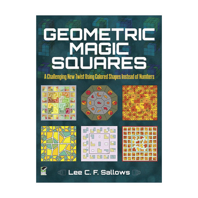 英文原版 Geometric Magic Squares 几何魔方 数学 Lee C. F. Sallows 英文版 进口英语原版书籍