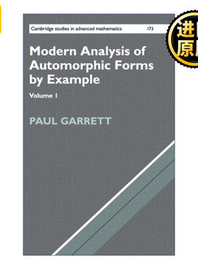 英文原版 Modern Analysis of Automorphic Forms By Example