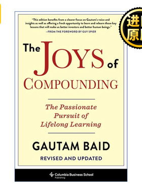 The Joys of Compounding 复利的喜悦 从价值投资到人生决策 启发巴菲特 蒙格等投资典范的稳健致富金律 Gautam Baid 精装