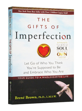 不完美的礼物 英文原版 The Gifts of Imperfection 脆弱的力量 布琳布朗博士 BreneBrownPh.D. Simon&Schuster 正版英语书籍