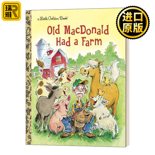 Old MacDonald Had a Farm Little Golden Book儿童绘本
