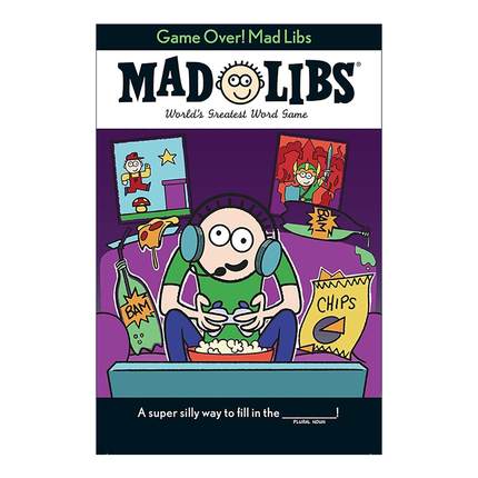 英文原版 Game Over Mad Libs 游戏结束 疯狂填词游戏 英文版 进口英语原版书籍