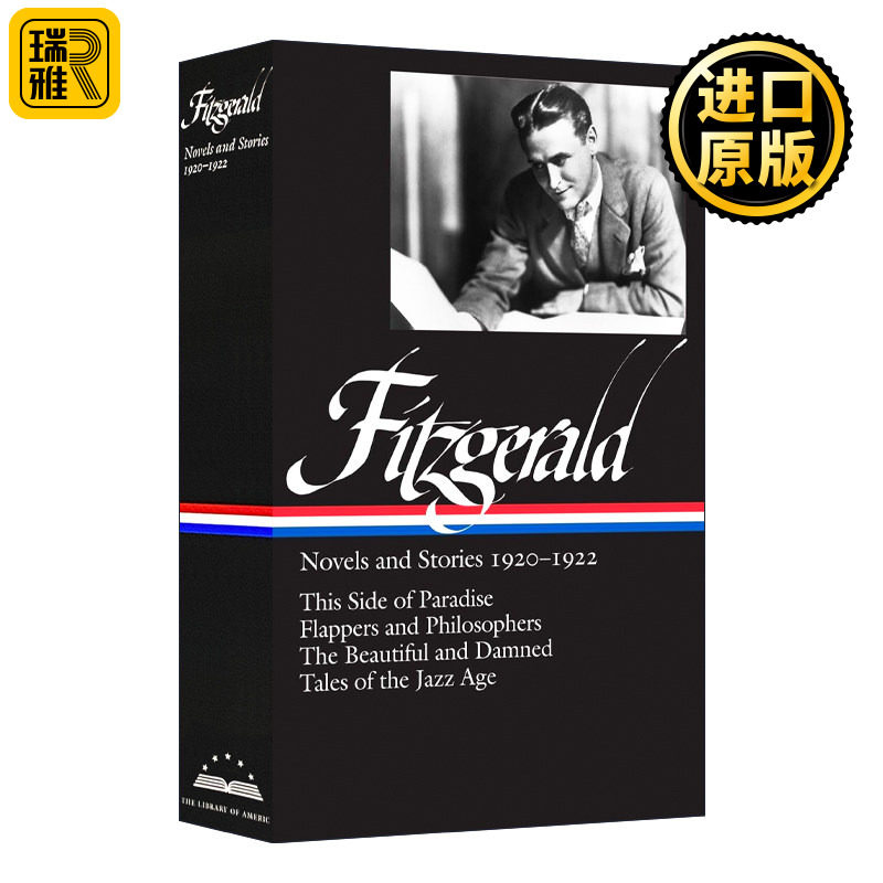 英文原版小说 F. Scott Fitzgerald Novels and Stories 1920-1922 菲茨杰拉德 小说和故事 精装 英文版 进口英语原版书籍