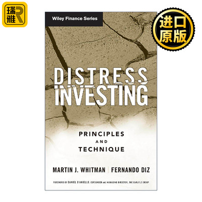 英文原版 Distress Investing 危机投资原则和技术 精装 投资师Martin Whitman 英文版 进口英语原版书籍