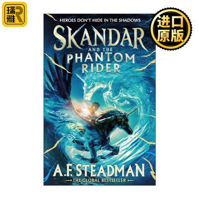 正版英语原版 Skandar and the Phantom Rider 斯坎达尔与幻影骑士 儿童动作冒险小说