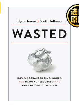 Wasted 浪费 如何节省时间 金钱和自然资源 人工智能哲学作者Byron Reese 精装