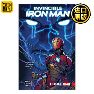 Michael Iron Vol.2 Ironheart 英文原版 无敌钢铁侠 Brian Bendis 漫威漫画 Man 卷二 钢铁之心 英文版 Choices Invincible