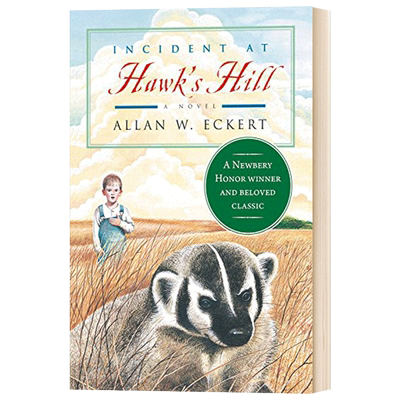 正版 Incident at Hawk's Hill 鹰山的事故 纽伯瑞奖
