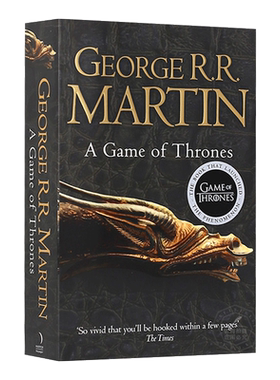 冰与火之歌1 权力的游戏 英文原版 A Game of Thrones 美剧小说 乔治马丁 George Martin 英文版 MARTIN GEORGE R R 进口英语书籍